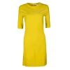 Diane Von Furstenberg Acid Yellow Oka Sheath Dress M For Women