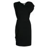 Diane Von Furstenberg Black Cowl Neck Waist Tie Detail Phiala Dress M For Women
