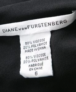 Diane Von Furstenberg Black Cowl Neck Waist Tie Detail Phiala Dress M For Women 9 Diane Von Furstenberg Black Cowl Neck Waist Tie Detail Phiala Dress M For Women -Diane Von Furstenberg shop luxury women diane von furstenberg used clothes p137910 0005