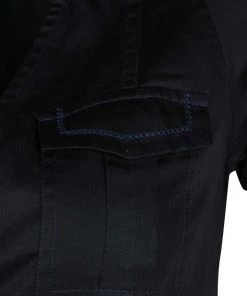 Diane Von Furstenberg Black Cotton Contrast Stitch Detail Wrap Shirt XS For Women -Diane Von Furstenberg shop luxury women diane von furstenberg used clothes p139917 0004