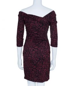 Diane Von Furstenberg Red Bentley Ruched Dress M For Women 12 Diane Von Furstenberg Red Bentley Ruched Dress M For Women -Diane Von Furstenberg shop luxury women diane von furstenberg used clothes p1424 003
