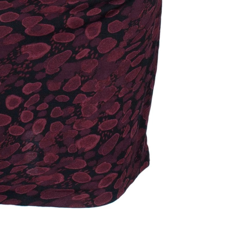 Diane Von Furstenberg Red Bentley Ruched Dress M For Women 5 Diane Von Furstenberg Red Bentley Ruched Dress M For Women - Image 5