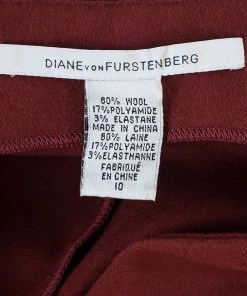 Diane Von Furstenberg Aurora Wool Sheath Dress L For Women -Diane Von Furstenberg shop luxury women diane von furstenberg used clothes p1442 0008