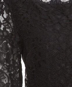 Diane Von Furstenberg Black Floral Lace Scallop Trim Detail Zarita Maxi Dress L For Women 11 Diane Von Furstenberg Black Floral Lace Scallop Trim Detail Zarita Maxi Dress L For Women -Diane Von Furstenberg shop luxury women diane von furstenberg used clothes p148133 0004