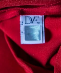 Diane Von Furstenberg Red Jersey Sleeveless Fleur Sheath Dress M For Women -Diane Von Furstenberg shop luxury women diane von furstenberg used clothes p159312 0005