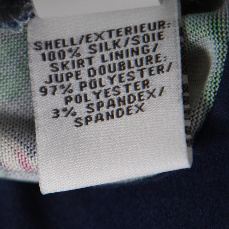 Diane Von Furstenberg Navy Blue Zen Floral Print Irina Wrap Dress M For Women 6 Diane Von Furstenberg Navy Blue Zen Floral Print Irina Wrap Dress M For Women - Image 6