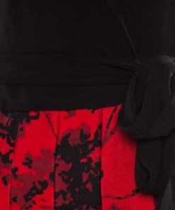 Diane Von Furstenberg Black And Red Floral Print Kailey Wrap Gown S For Women 10 Diane Von Furstenberg Black And Red Floral Print Kailey Wrap Gown S For Women -Diane Von Furstenberg shop luxury women diane von furstenberg used clothes p176868 007