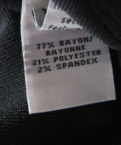 Diane Von Furstenberg Black Knit Perforated Trim Fit And Flare St.Petersburg Dress XS For Women 13 Diane Von Furstenberg Black Knit Perforated Trim Fit And Flare St.Petersburg Dress XS For Women -Diane Von Furstenberg shop luxury women diane von furstenberg used clothes p185511 004