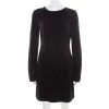 Diane Von Furstenberg Black Fringe Embellished Lace Back Detail Margherita Dress M For Women