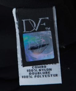 Diane Von Furstenberg Black Fringe Embellished Lace Back Detail Margherita Dress M For Women -Diane Von Furstenberg shop luxury women diane von furstenberg used clothes p186116 006