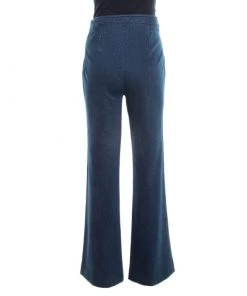 Diane Von Furstenberg Indigo Stretch Denim High Rise Flared Joan Jeans M For Women -Diane Von Furstenberg shop luxury women diane von furstenberg used clothes p197142 003