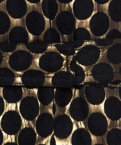 Diane Von Furstenberg Black & Gold Jacquard Gami Coat M For Women -Diane Von Furstenberg shop luxury women diane von furstenberg used clothes p220250 006