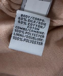 Diane Von Furstenberg Blush Pink Sequinned Silk Full Sleeve Blend Jersey Top L For Women -Diane Von Furstenberg shop luxury women diane von furstenberg used clothes p223879 001