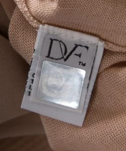 Diane Von Furstenberg Blush Pink Sequinned Silk Full Sleeve Blend Jersey Top L For Women -Diane Von Furstenberg shop luxury women diane von furstenberg used clothes p223879 002