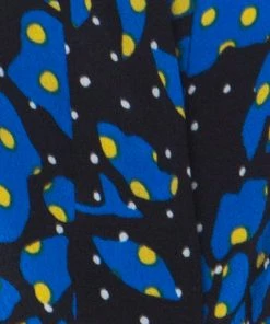 Diane Von Furstenberg Black & Cobalt Blue Floral Print Silk Belted Shirt Dress L For Women 9 Diane Von Furstenberg Black & Cobalt Blue Floral Print Silk Belted Shirt Dress L For Women -Diane Von Furstenberg shop luxury women diane von furstenberg used clothes p230748 005