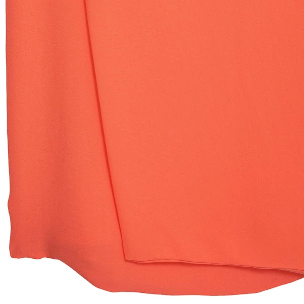 Diane Von Furstenberg Liluye One-Shoulder Crepe Wrap Dress M For Women 4 Diane Von Furstenberg Liluye One-Shoulder Crepe Wrap Dress M For Women - Image 4