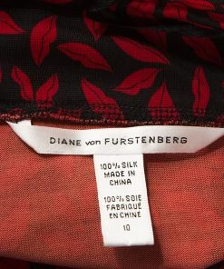 Diane Von Furstenberg Red Printed Silk Strapless Baby Jane Dress L For Women 9 Diane Von Furstenberg Red Printed Silk Strapless Baby Jane Dress L For Women -Diane Von Furstenberg shop luxury women diane von furstenberg used clothes p251231 004