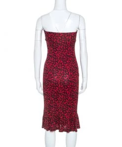 Diane Von Furstenberg Red Printed Silk Strapless Baby Jane Dress L For Women 7 Diane Von Furstenberg Red Printed Silk Strapless Baby Jane Dress L For Women -Diane Von Furstenberg shop luxury women diane von furstenberg used clothes p251231 1574842952 006