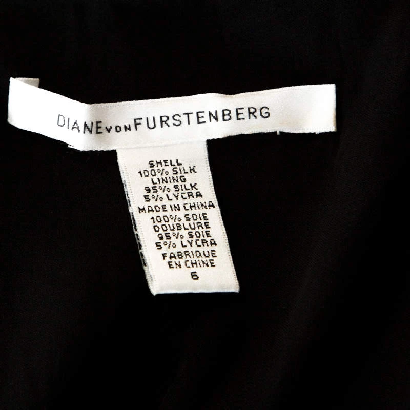 Diane Von Furstenberg Green Printed Silk Embellished Simea Dress M For Women 5 Diane Von Furstenberg Green Printed Silk Embellished Simea Dress M For Women - Image 5