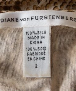 Diane Von Furstenberg Brown Snake Print Silk Kye Wrap Dress S For Women -Diane Von Furstenberg shop luxury women diane von furstenberg used clothes p260951 003