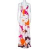 Diane Von Furstenberg White Eden Garden Print Silk Barths Dress M For Women