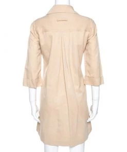 Diane Von Furstenberg Roberts Khaki Pocket Detail Dress M For Women -Diane Von Furstenberg shop luxury women diane von furstenberg used clothes p266426 003