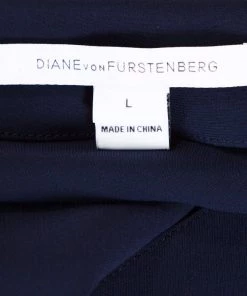 Diane Von Furstenberg Navy Blue Crepe Kora Shift Dress L For Women 10 Diane Von Furstenberg Navy Blue Crepe Kora Shift Dress L For Women -Diane Von Furstenberg shop luxury women diane von furstenberg used clothes p277665 005