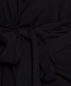 Diane Von Furstenberg Black Jersey New Julian Two Wrap Dress L For Women -Diane Von Furstenberg shop luxury women diane von furstenberg used clothes p297810 004