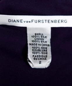 Diane Von Furstenberg Purple Silk Draped Nikki Top S For Women 11 Diane Von Furstenberg Purple Silk Draped Nikki Top S For Women -Diane Von Furstenberg shop luxury women diane von furstenberg used clothes p300190 001