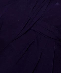 Diane Von Furstenberg Purple Silk Draped Nikki Top S For Women 9 Diane Von Furstenberg Purple Silk Draped Nikki Top S For Women -Diane Von Furstenberg shop luxury women diane von furstenberg used clothes p300190 005