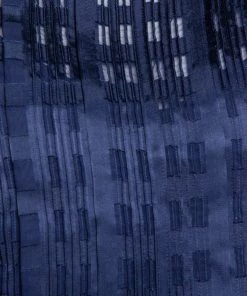 Diane Von Furstenberg Navy Blue Check Patterned Satin Jumpsuit M For Women -Diane Von Furstenberg shop luxury women diane von furstenberg used clothes p320387 003