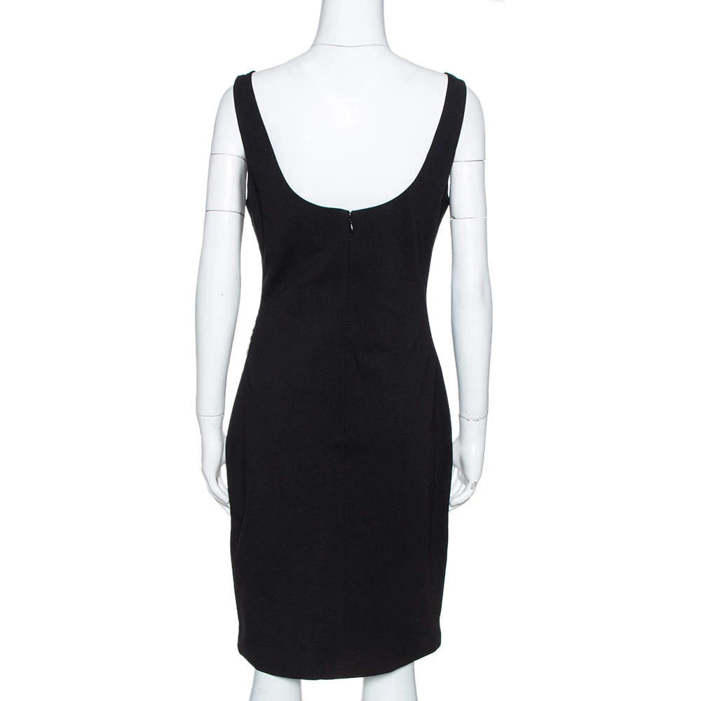 Diane Von Furstenberg Cream Animal Pattern Jacquard Arianna Fitted Dress L For Women 3 Diane Von Furstenberg Cream Animal Pattern Jacquard Arianna Fitted Dress L For Women - Image 3