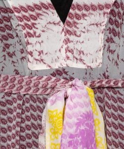 Diane Von Furstenberg White Printed Silk Sheer Annushka Kaftan M For Women -Diane Von Furstenberg shop luxury women diane von furstenberg used clothes p334361 002