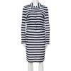 Diane Von Furstenberg Navy Blue Walda/Lacie Skirt & Jacket Set S For Women