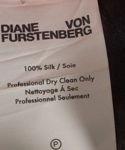 Diane Von Furstenberg Coral Pink Floral Print Silk Crepe Maxi Dress L For Women -Diane Von Furstenberg shop luxury women diane von furstenberg used clothes p339987 004