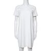 Diane Von Furstenberg White Crepe Cecilia Shift Dress M For Women