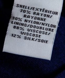 Diane Von Furstenberg Navy Blue Lace Zarita Long Sleeve Dress M For Women -Diane Von Furstenberg shop luxury women diane von furstenberg used clothes p351547 006