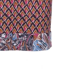 Diane Von Furstenberg Brown Printed Tunic Dress M For Women -Diane Von Furstenberg shop luxury women diane von furstenberg used clothes p3676 008