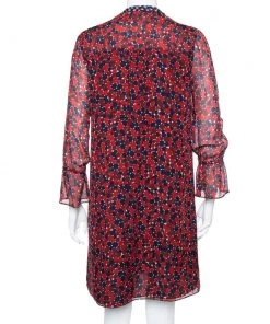 Diane Von Furstenberg Red & Navy Blue Silk Pintuck Detail Kourtini Shift Dress M For Women 8 Diane Von Furstenberg Red & Navy Blue Silk Pintuck Detail Kourtini Shift Dress M For Women -Diane Von Furstenberg shop luxury women diane von furstenberg used clothes p384938 003