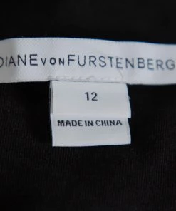 Diane Von Furstenberg Black Lace Barbara Shift Dress L For Women 10 Diane Von Furstenberg Black Lace Barbara Shift Dress L For Women -Diane Von Furstenberg shop luxury women diane von furstenberg used clothes p386240 004