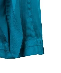 Diane Von Furstenberg Turquoise Silk Ayala Top S For Women -Diane Von Furstenberg shop luxury women diane von furstenberg used clothes p39012 007