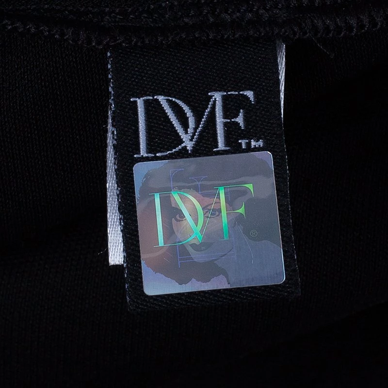 Diane Von Furstenberg Wilma Joon Jersey Black Dress For Women 8 Diane Von Furstenberg Wilma Joon Jersey Black Dress For Women - Image 8