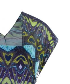 Diane Von Furstenberg Vanner Tribal Print Dress M For Women -Diane Von Furstenberg shop luxury women diane von furstenberg used clothes p39215 004