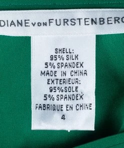 Diane Von Furstenberg Whitman Stretch Silk Top S For Women -Diane Von Furstenberg shop luxury women diane von furstenberg used clothes p3962 008