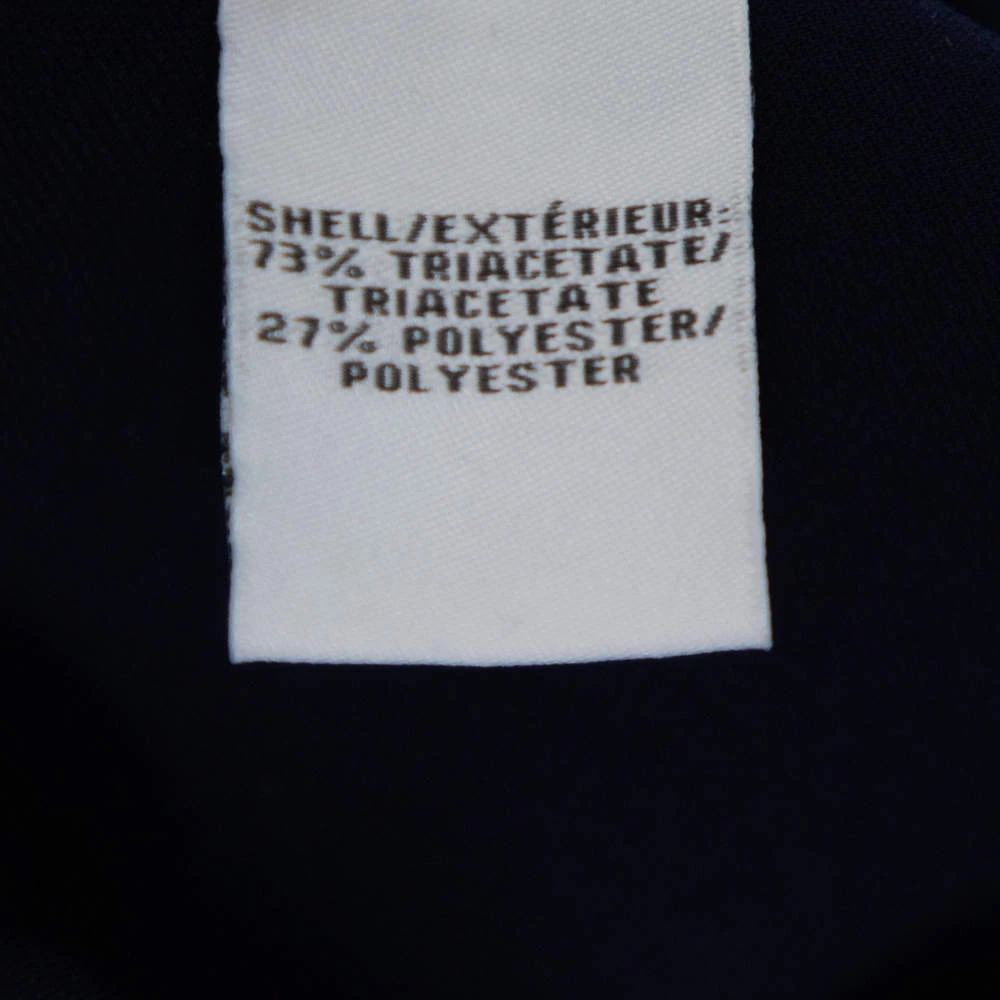 Diane Von Furstenberg Navy Blue Crepe Boat Neck Belted Sandra Jumpsuit M For Women 6 Diane Von Furstenberg Navy Blue Crepe Boat Neck Belted Sandra Jumpsuit M For Women - Image 6