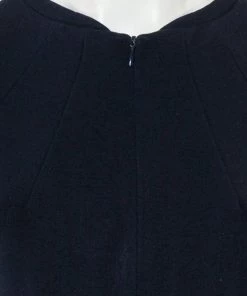 Diane Von Furstenberg Navy Blue Belted Maizah Dress M For Women -Diane Von Furstenberg shop luxury women diane von furstenberg used clothes p406454 003