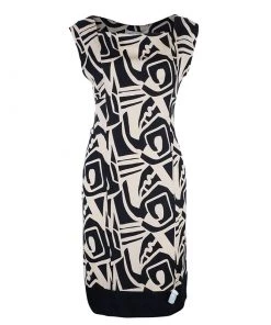 Diane Von Furstenberg Abstract Print Samuella Dress L For Women