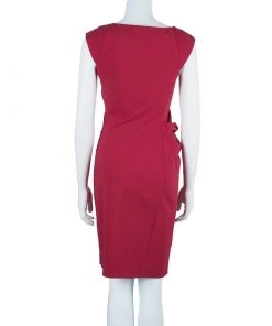 Diane Von Furstenberg Pink Gabi Knit Dress S For Women -Diane Von Furstenberg shop luxury women diane von furstenberg used clothes p40986 003