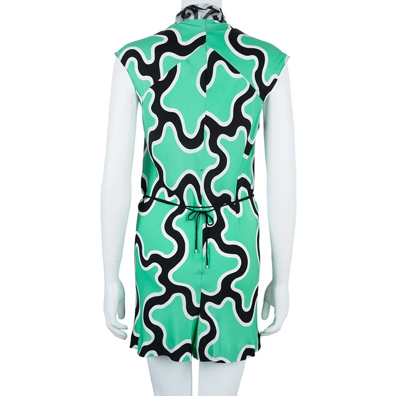 Diane Von Furstenberg Zebina Printed Playsuit M For Women 3 Diane Von Furstenberg Zebina Printed Playsuit M For Women - Image 3