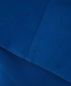 Diane Von Furstenberg Royal Blue Satin Ruffled Wrap Long Dress S For Women -Diane Von Furstenberg shop luxury women diane von furstenberg used clothes p417308 008